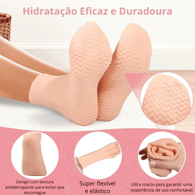 BelleCare – Meias Hidratantes Anti-Rachaduras para os Pés - Image 5