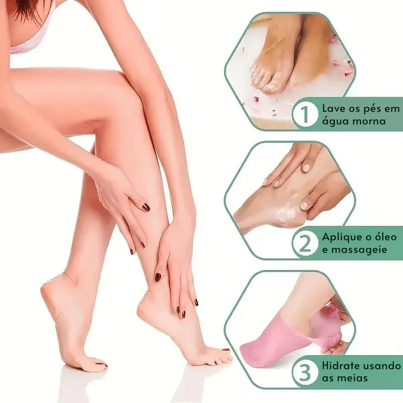 BelleCare – Meias Hidratantes Anti-Rachaduras para os Pés - Image 6