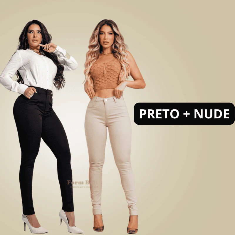 [KIT 2 CALÇAS] BelleJeans | Calça Jeans Modeladora  - Cós Alto que Modela - Image 18