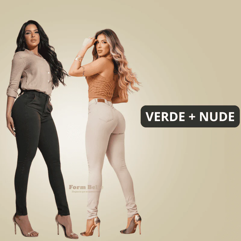 [KIT 2 CALÇAS] BelleJeans | Calça Jeans Modeladora  - Cós Alto que Modela - Image 20
