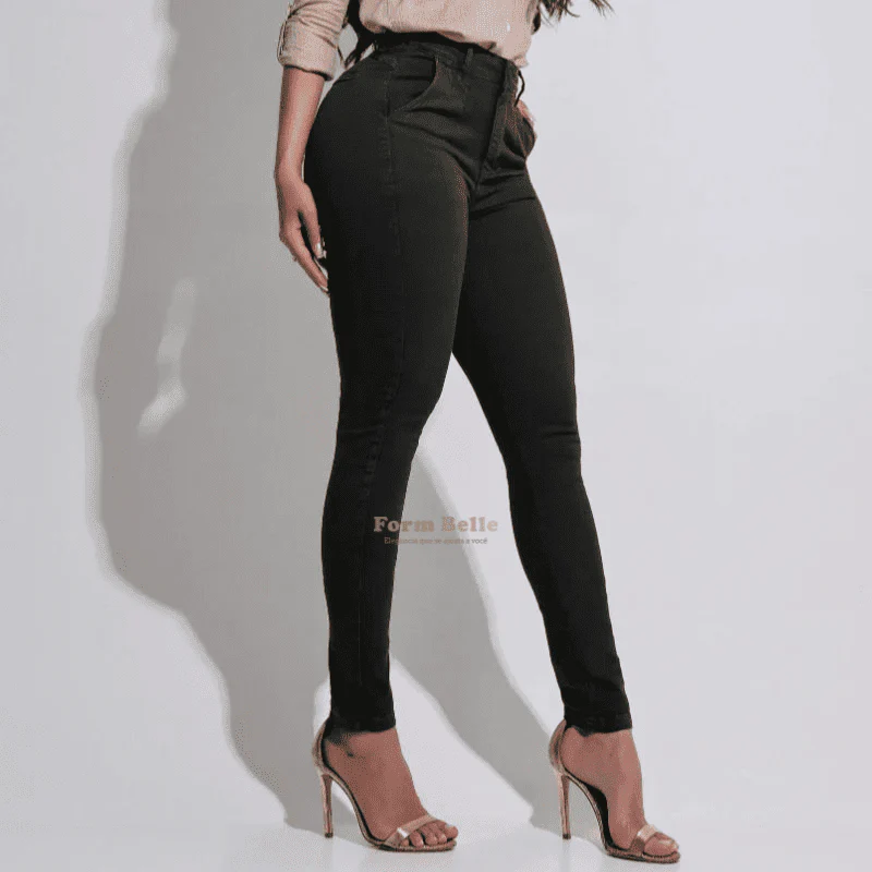 [KIT 2 CALÇAS] BelleJeans | Calça Jeans Modeladora  - Cós Alto que Modela - Image 7