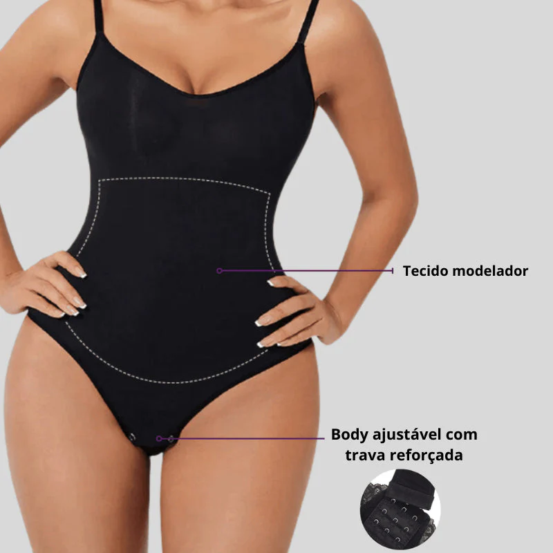 Body Modelador Shape Comfort - Diminui Medidas [COMPRE 1 LEVE 2] - Image 8