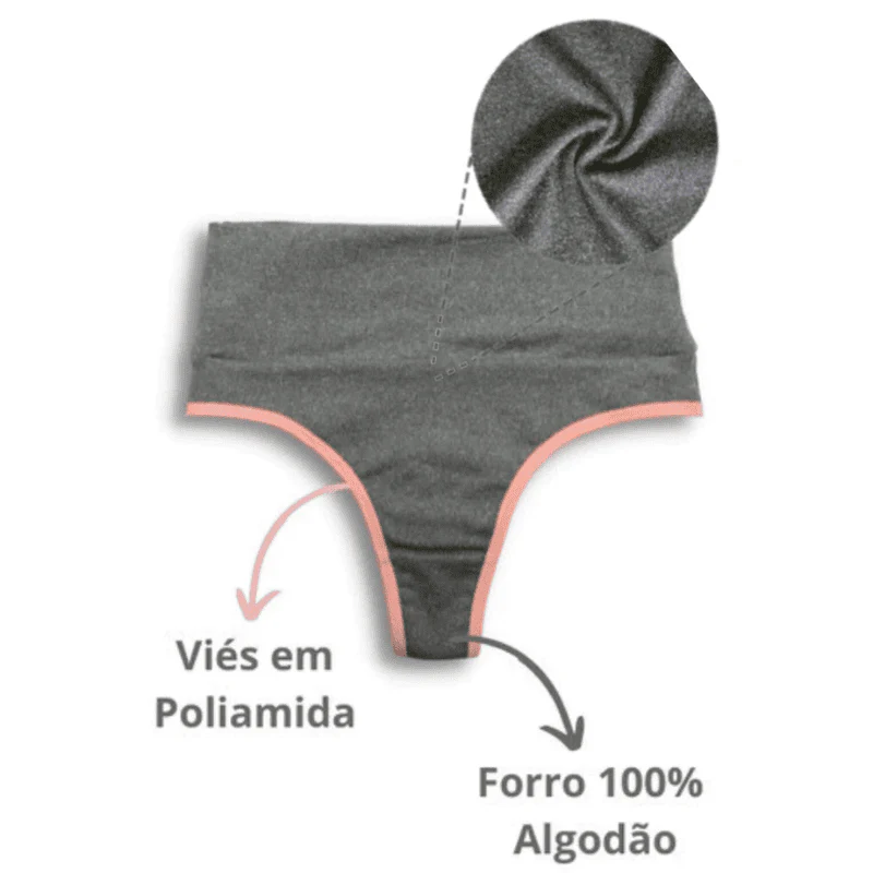 Kit Calcinhas Cintura Alta FitBelle [A Prova de Vazamentos] - Image 6