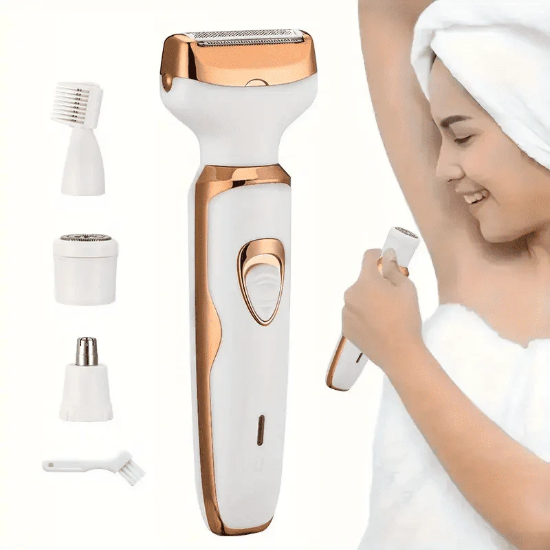 Depilador Elétrico 4 em 1 - DermaBelle® + Brindes - Image 16