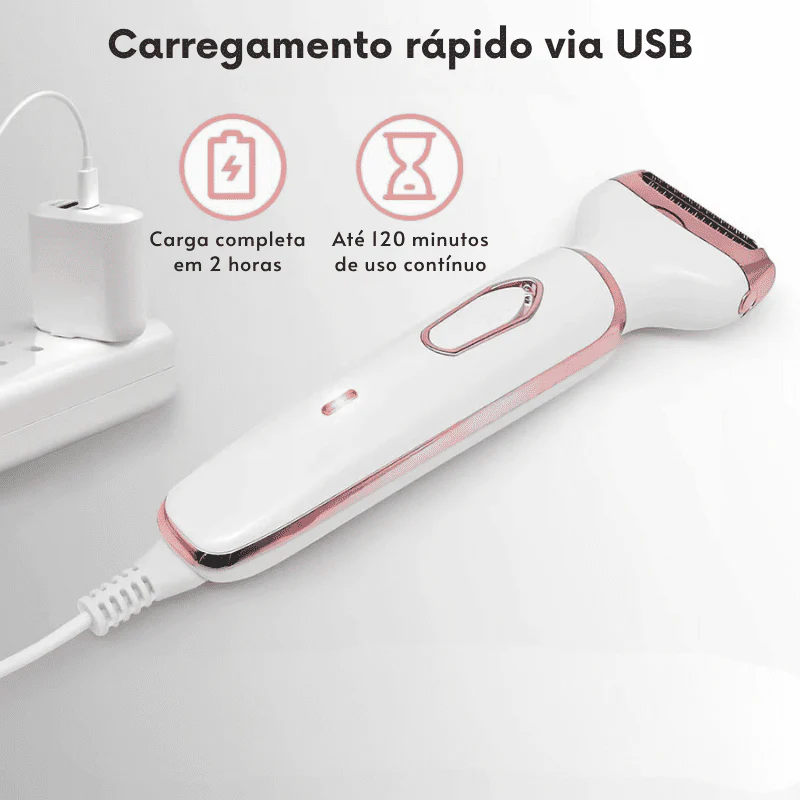 Depilador Elétrico 4 em 1 - DermaBelle® + Brindes - Image 8