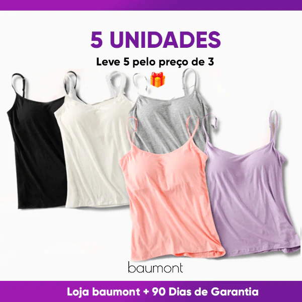 Kit 3 Blusinhas com alcinhas ajustáveis - Image 4