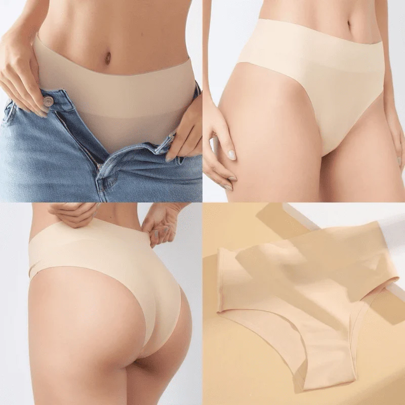 Kit 5 Calcinhas Soft Premium Invisíveis Sem Costura – Conforto Que Não Marca o Corpo - Image 17