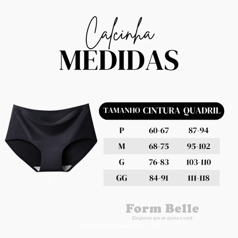 Kit 5 Calcinhas Soft Premium Invisíveis Sem Costura – Conforto Que Não Marca o Corpo - Image 23