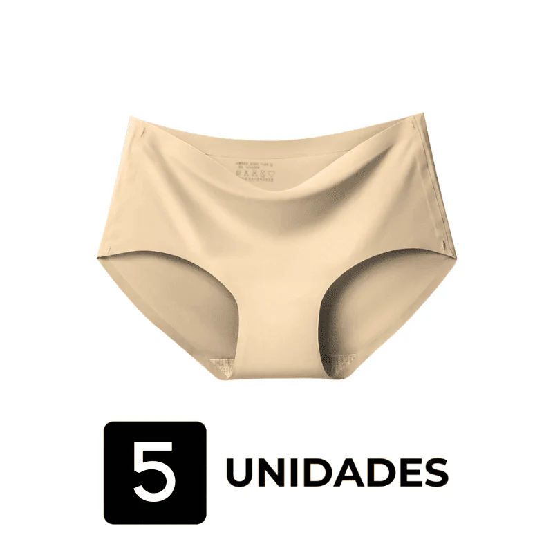 Kit 5 Calcinhas Soft Premium Invisíveis Sem Costura – Conforto Que Não Marca o Corpo - Image 25