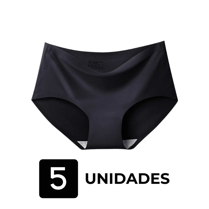 Kit 5 Calcinhas Soft Premium Invisíveis Sem Costura – Conforto Que Não Marca o Corpo - Image 26