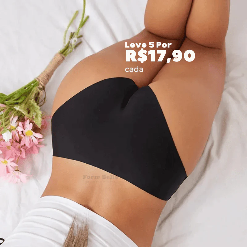 Kit 5 Calcinhas Soft Premium Invisíveis Sem Costura – Conforto Que Não Marca o Corpo - Image 3