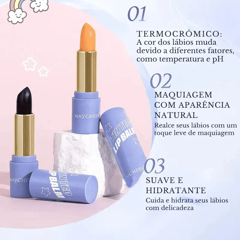 LipGlow – Bálsamo Adaptativo com Hidratação e Cor Natural Personalizada [Compre 1 & Leve 2] - Image 7