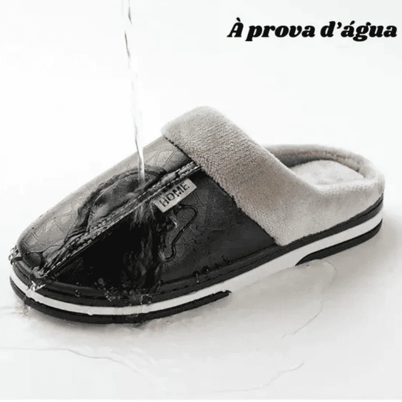 Pantufa Ortopédica de Couro - Interior Peluciado [Antiodor] - Image 3