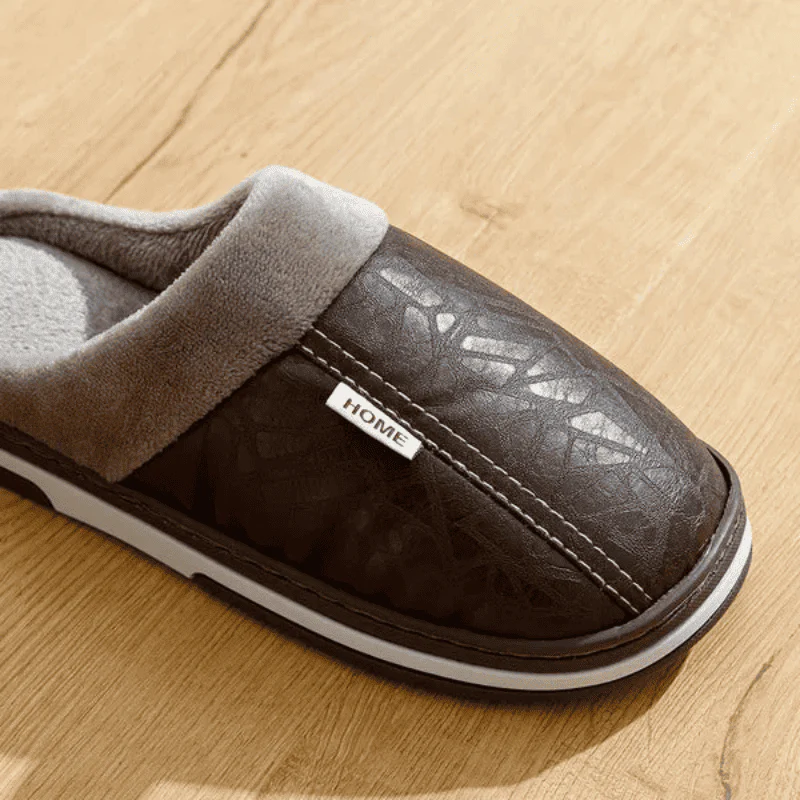 Pantufa Ortopédica de Couro - Interior Peluciado [Antiodor] - Image 8
