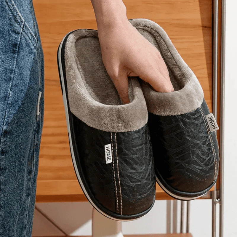 Pantufa Ortopédica de Couro - Interior Peluciado [Antiodor] - Image 9
