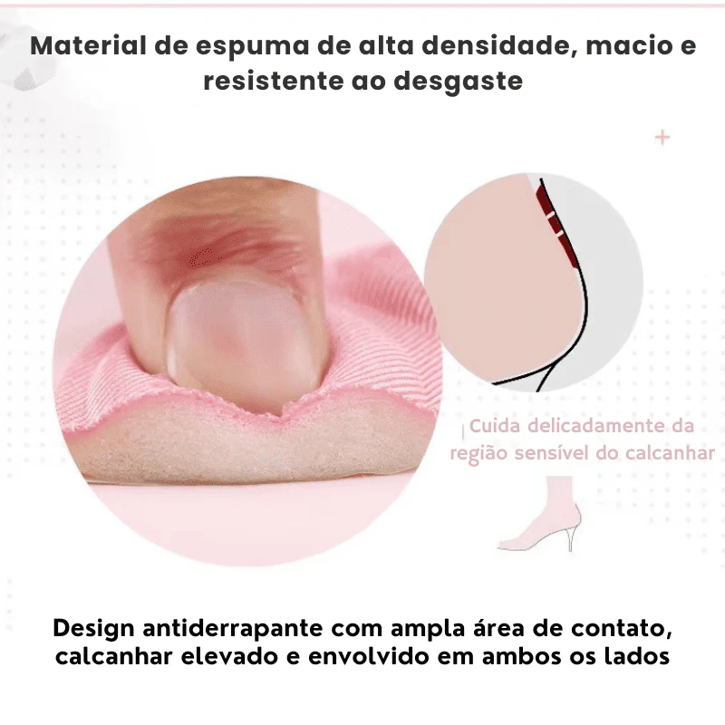 Protetor de Calcanhar Antideslizante com Silicone – Alívio Imediato em Qualquer Sapato - Image 6