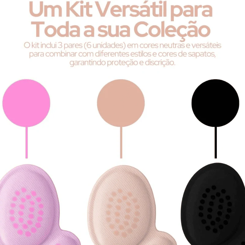 Protetor de Calcanhar Antideslizante com Silicone – Alívio Imediato em Qualquer Sapato - Image 7