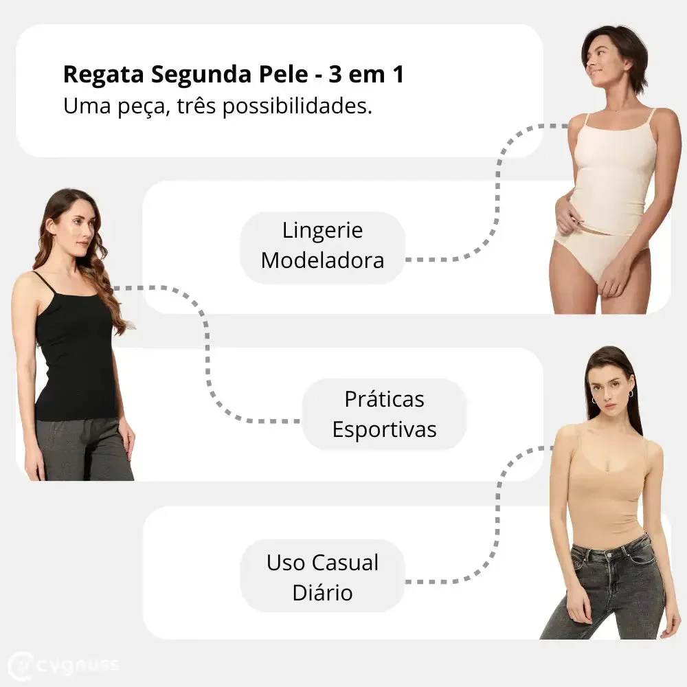 Regata Modeladora Segunda Pele - 3 em 1 - Image 7