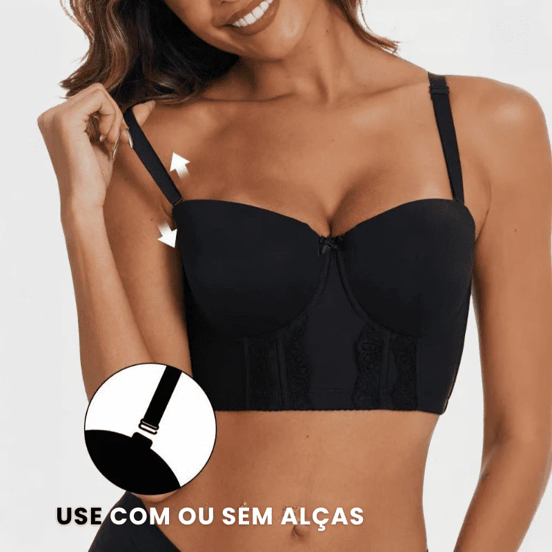 Sutiã Corset Modelador – Elegância e Sustentação [COMPRE 1 LEVE 2] + Alças Removíveis Grátis - Image 6