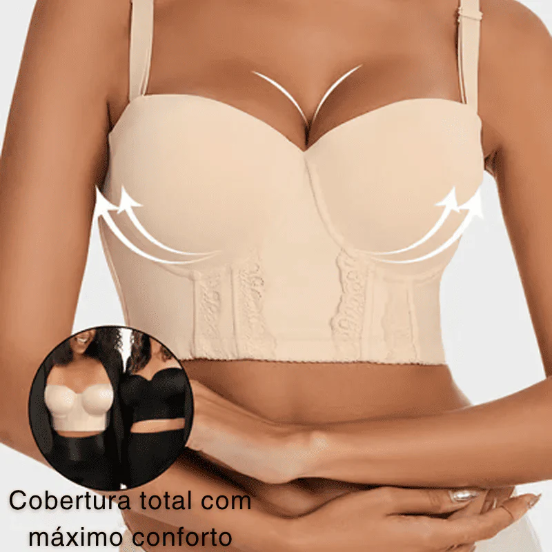 Sutiã Corset Modelador – Elegância e Sustentação [COMPRE 1 LEVE 2] + Alças Removíveis Grátis - Image 7