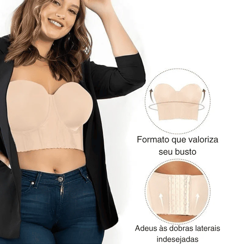 Sutiã Corset Modelador – Elegância e Sustentação [COMPRE 1 LEVE 2] + Alças Removíveis Grátis - Image 8