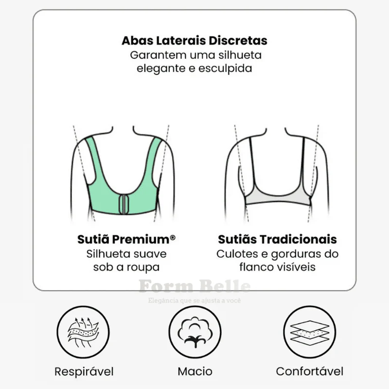 Sutiã Modelador Lux Comfort Sem Costura - Sustentação e Conforto [COMPRE 1 LEVE 2] + BRINDES - Image 4