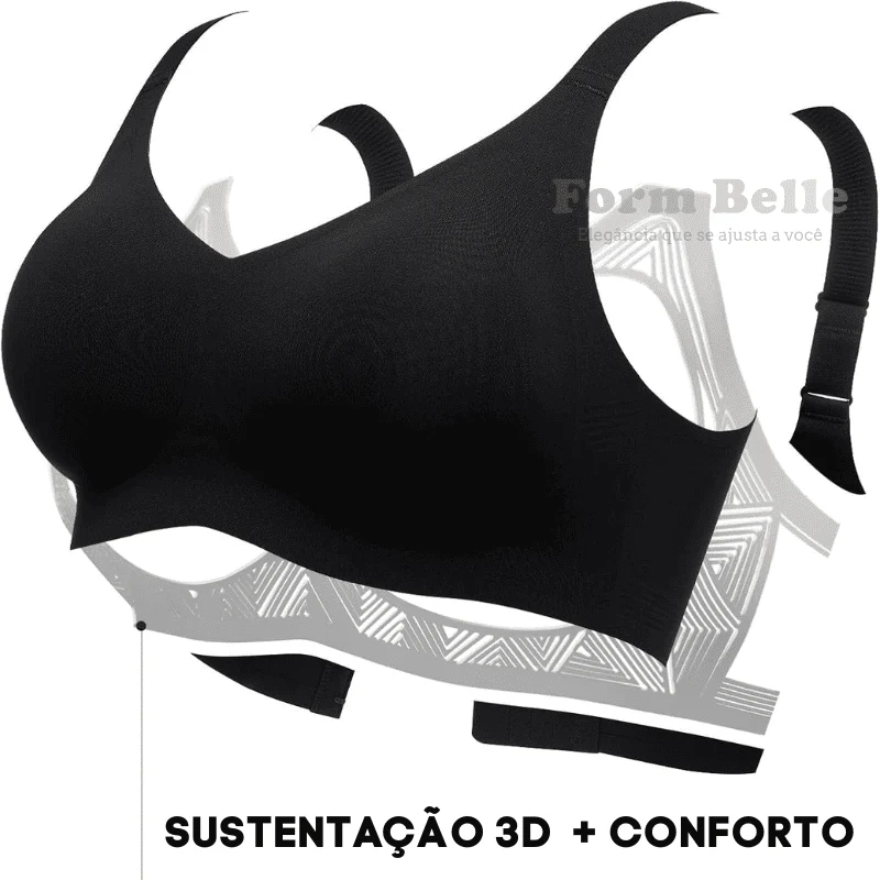 Sutiã Modelador Lux Comfort Sem Costura - Sustentação e Conforto [COMPRE 1 LEVE 2] + BRINDES - Image 5