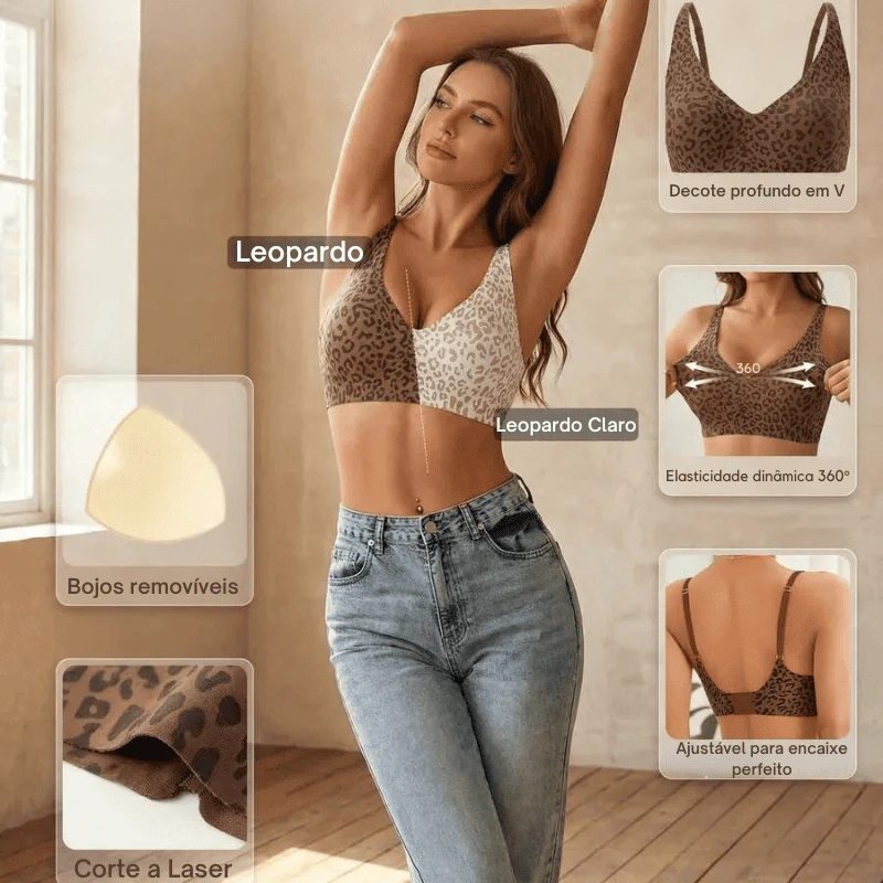 Sutiã Modelador BelleLux™ Sem Aros e Sem Costuras [COMPRE 1 & LEVE 3] + Brindes - Image 5