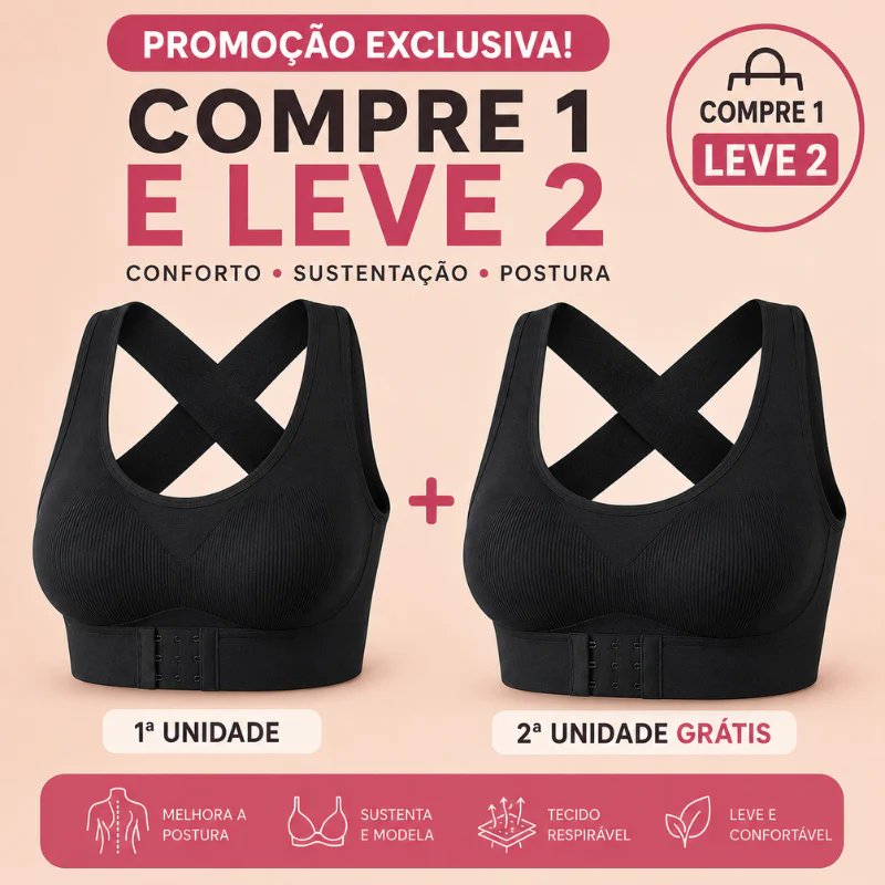 Sutiã Modelador Postural – Alinha a Postura e Sustenta com Conforto [COMPRE 1 & LEVE 2] + BRINDES - Image 19