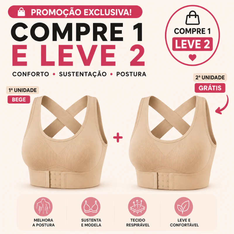 Sutiã Modelador Postural – Alinha a Postura e Sustenta com Conforto [COMPRE 1 & LEVE 2] + BRINDES - Image 20