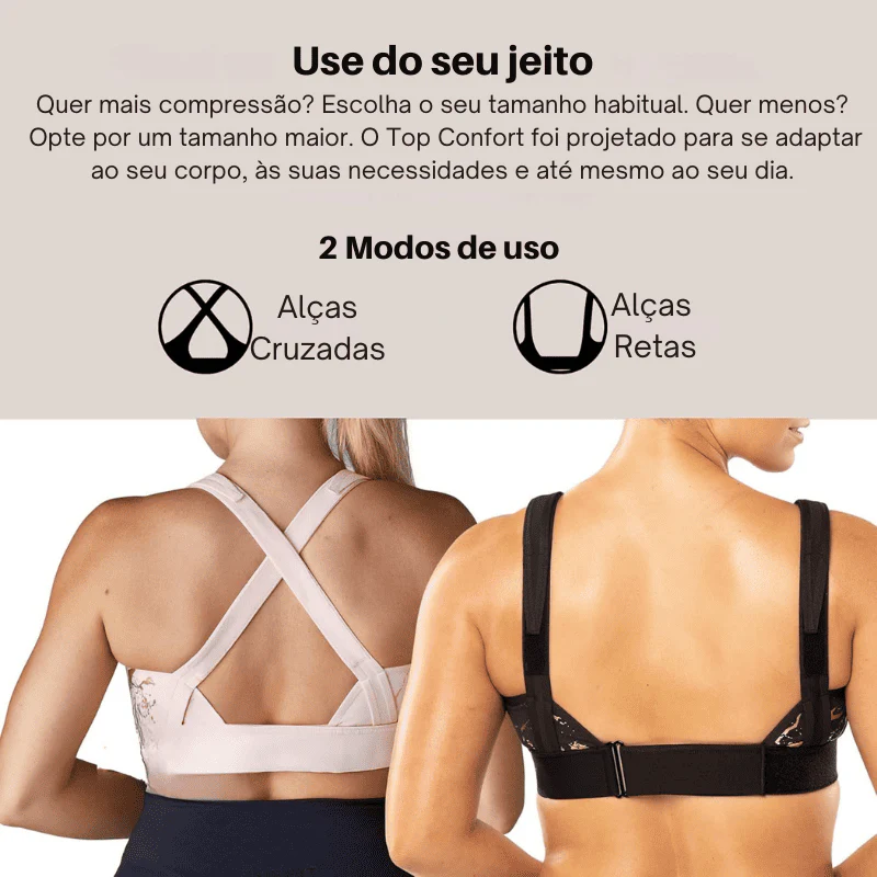 Sutiã Top Confort - Correção Postural e Sustentação [COMPRE 1 E LEVE 2] + Brindes - Image 6