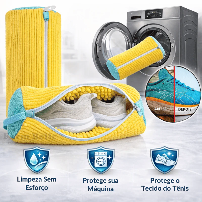 TênisClean™ – Lave Seus Tênis Sem Esforço