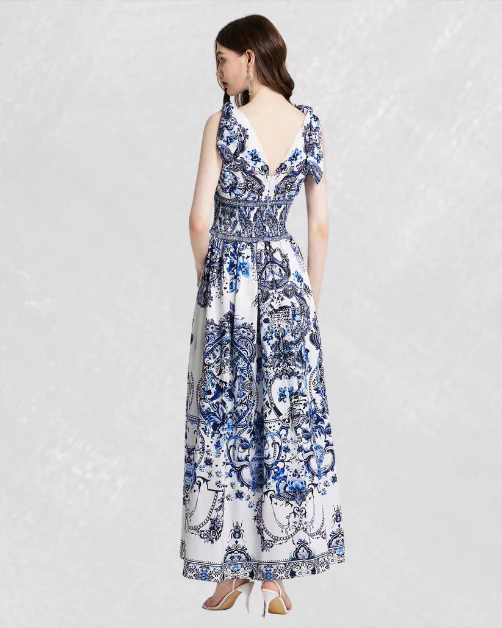 Vestido Belle Blue - Image 3